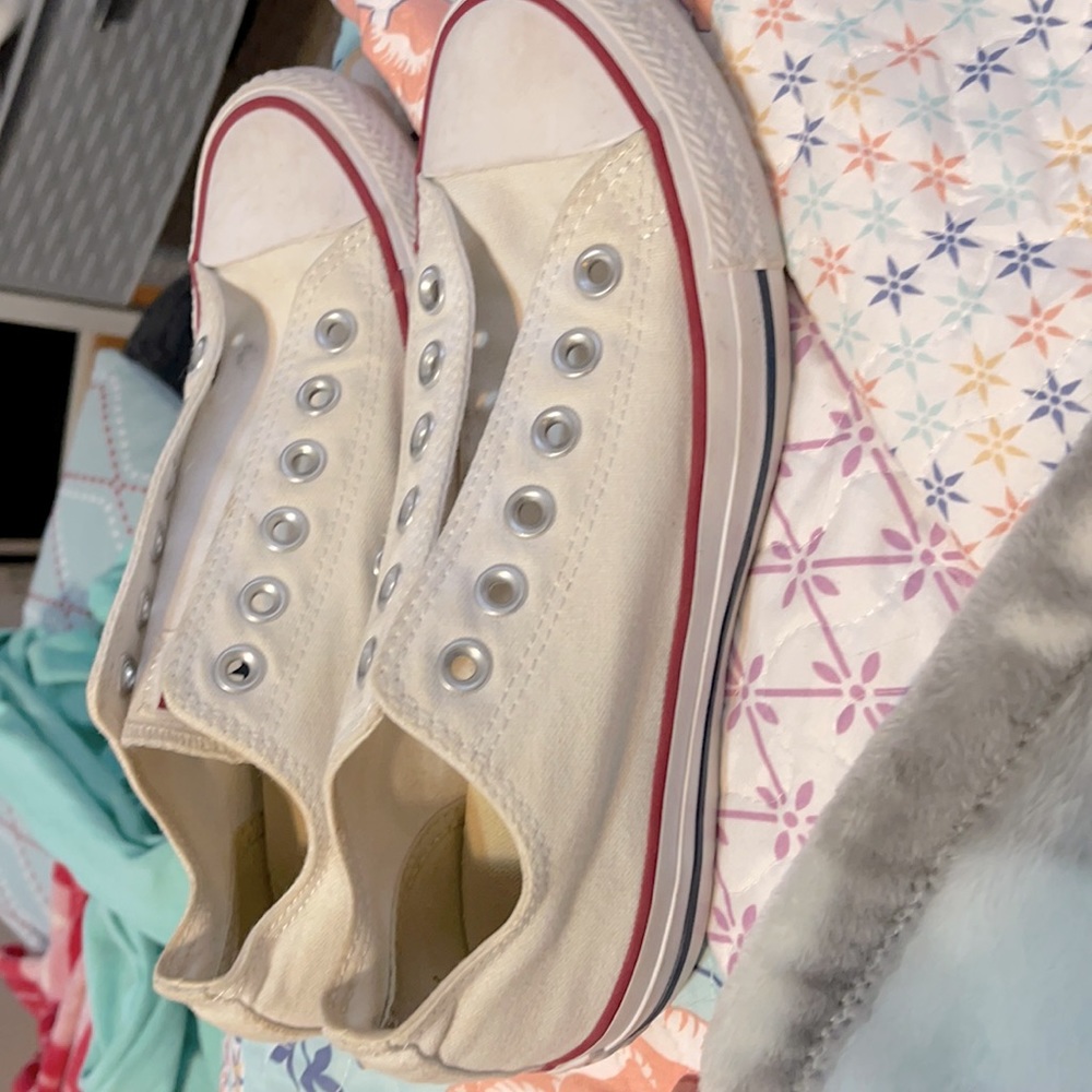 converse ALL STAR white low top
